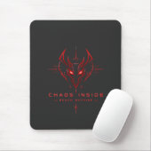 Chaos Inside Demon-Mauspad Mousepad (Mit Mouse)