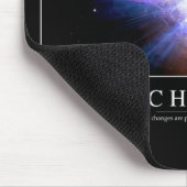 Chaos: Inspiration Zitat Mousepad (Ecke)
