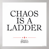 Chaos Is A Ladder Poster (Vorne)