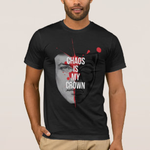 Chaos Is My Crown Streetwear T-Shirt – Fettdruck-G