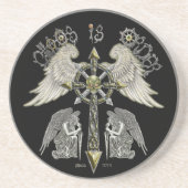 Chaos ist Auftrag Getränkeuntersetzer (Vorne)