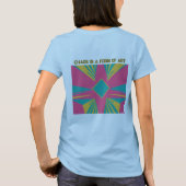 Chaos ist eine Kunstform T-Shirt (Rückseite)