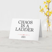 Chaos ist eine Ladung Karte (Gelbe Blume)