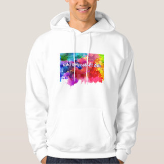 Chaos ist meine Komfort-Zone - Abstrakt Art T-Shir Hoodie