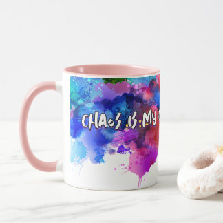 Chaos ist meine Komfort-Zone - Abstrakt Art T-Shir Tasse