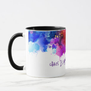 Chaos ist meine Komfort-Zone - Abstrakt Art T-Shir Tasse