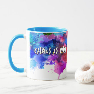 Chaos ist meine Komfort-Zone - Abstrakt Art T-Shir Tasse