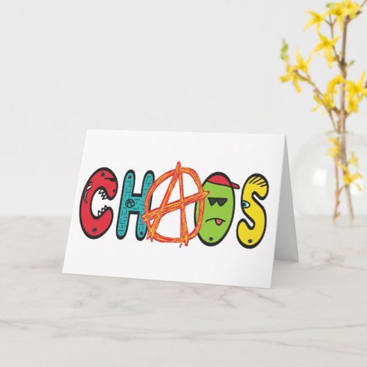 Chaos Karte (Gelbe Blume)