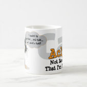 Chaos Kitty Mug: Not Sorry Kaffeetasse (Mittel)