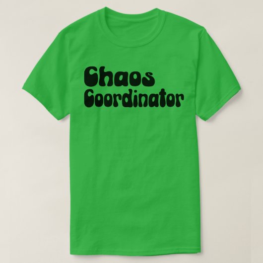 Chaos-Koordinator 5 T-Shirt (Design vorne)