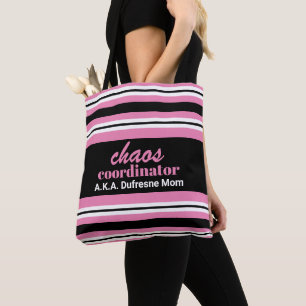 Chaos-Koordinator-ALIAS Mama personalisiert Tasche