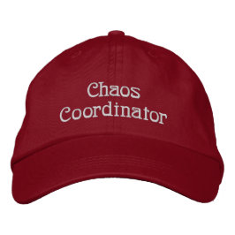 Chaos-Koordinator Bestickte Baseballkappe