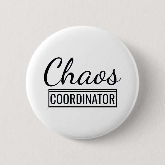 Chaos-Koordinator Button (Vorderseite)