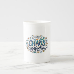 Chaos-Koordinator Chef Edition Reisebecher Porzellantasse