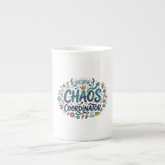 Chaos-Koordinator Chef Edition Reisebecher Porzellantasse