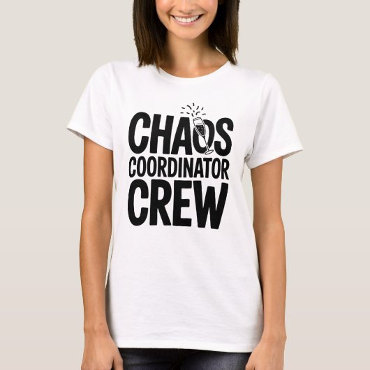 Chaos-Koordinator-Crew T-Shirt (Vorderseite)
