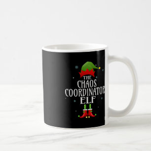 Chaos-Koordinator Elf Xmas Groupe Matching Pajama Kaffeetasse
