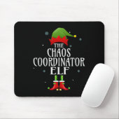 Chaos-Koordinator Elf Xmas Groupe Matching Pajama Mousepad (Mit Mouse)