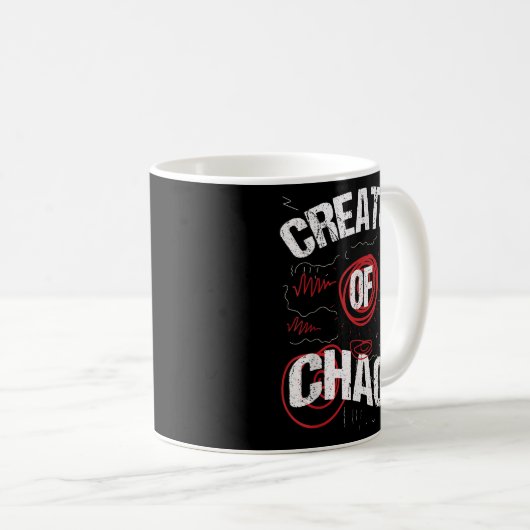 Chaos-Koordinator Ersteller Besetzter Vater oder M Kaffeetasse (VorderseiteRechts)