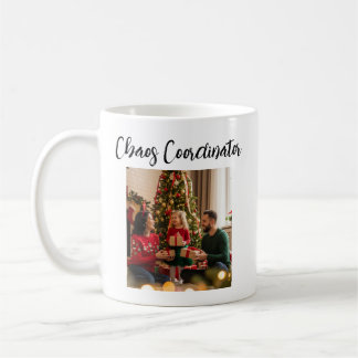 Chaos-Koordinator Familie Personalisierte Nachrich Kaffeetasse