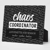Chaos-Koordinator Fotoplatte (Seite)