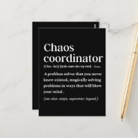 Chaos-Koordinator Funny Definition