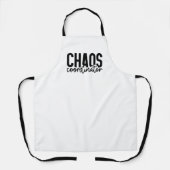 Chaos-Koordinator - Funny Mama Life Zitat Schürze (Vorderseite)