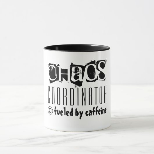 CHAOS-KOORDINATOR GETANKT DURCH KOFFEIN TASSE (Zentrum)