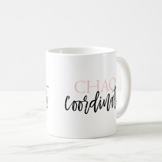 Chaos-Koordinator-Grau: Kaffeetasse (VorderseiteRechts)