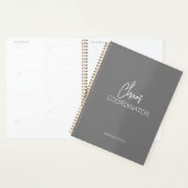 Chaos-Koordinator | Grauer Personalisierter Planer (Anzeige)