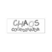 Chaos-Koordinator Gummistempel (Prägung)