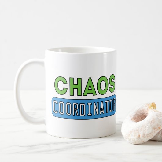 Chaos-Koordinator Kaffeetasse (Mit Donut)