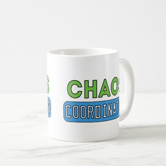 Chaos-Koordinator Kaffeetasse (VorderseiteRechts)