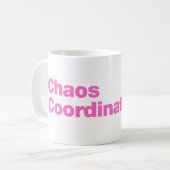 Chaos-Koordinator Kaffeetasse (Vorderseite Links)