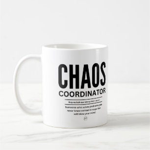 Chaos-Koordinator Kaffeetasse