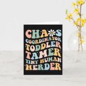 Chaos-Koordinator Kleinkind Tamer Tiny Human Herde Karte (Gelbe Blume)