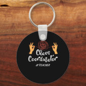 Chaos-Koordinator Lehrer Professor Mento Schlüsselanhänger (Vorderseite)