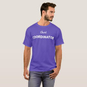 Chaos-Koordinator Lehrer T-Shirt (Vorne ganz)