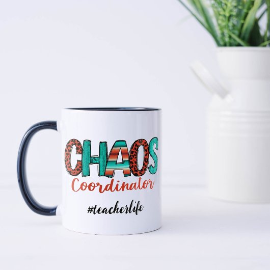 Chaos-Koordinator-Lehrer Tasse