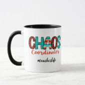 Chaos-Koordinator-Lehrer Tasse (Links)