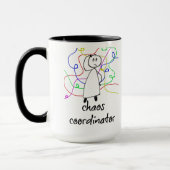 Chaos-Koordinator, lustig, Kaffee-Tasse Tasse (Links)