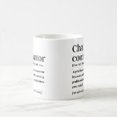 Chaos-Koordinator lustige Definition Kaffeetasse (Mittel)