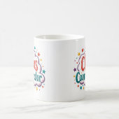 Chaos-Koordinator Lustiger Arbeitsbecher Kaffeetasse (Mittel)
