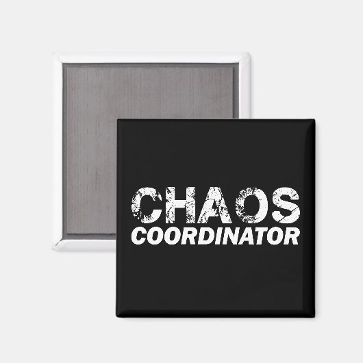 Chaos-Koordinator Magnet (Vorderseite/Rückseite)
