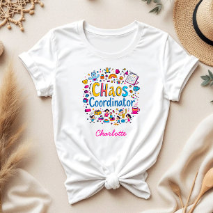 Chaos-Koordinator   Mama   Funny Gift für Mama T-Shirt