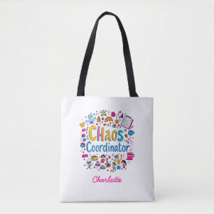 Chaos-Koordinator Mama Funny Gift für Mama Tasche