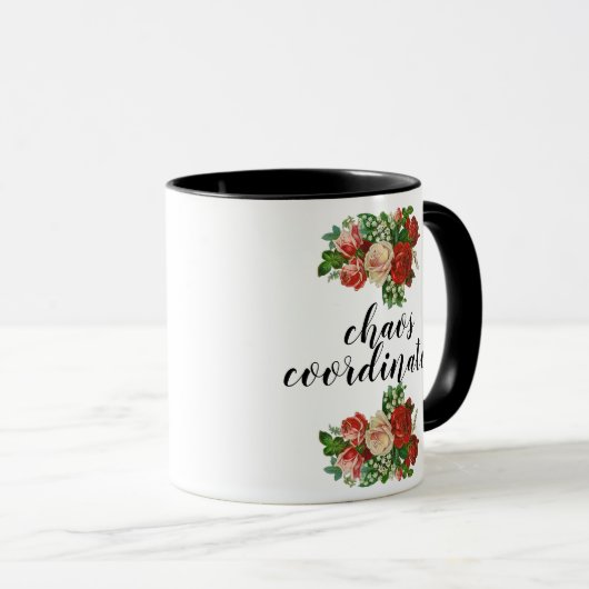 Chaos-Koordinator-Mama Tasse (VorderseiteRechts)