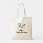 Chaos-Koordinator-Mama Tragetasche (Rückseite)