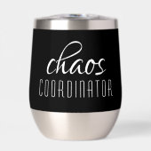 Chaos-Koordinator Modernes Typografie-Skript (Vorderseite)