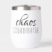 Chaos-Koordinator Modernes Typografie-Skript (Vorderseite)
